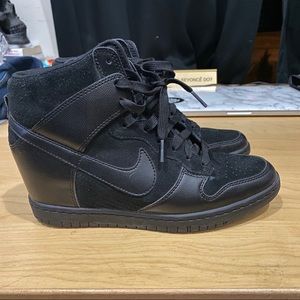 Nike dunk sneaker wedges